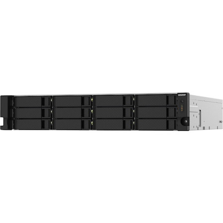 QNAP TS-1232PXU-RP-4G 12 x Total Bays SAN/NAS Storage System - 512 MB Flash Memory Capacity - Annapurna Labs Alpine AL-324 Quad-core (4 Core) 1.70 GHz - 2 GB RAM - DDR4 SDRAM - 2U Rack-mountable
