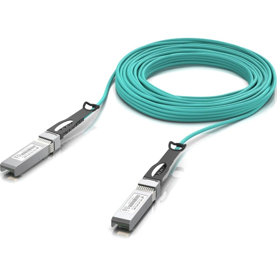 Ubiquiti 20 m Fibre Optic Network Cable for Network Device, Transceiver, Console, Network Switch, Rack Equipment