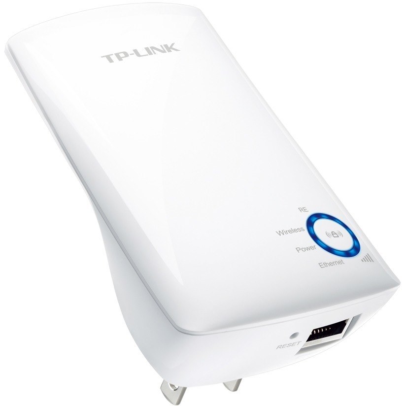 TP-LINK TL-WA850RE - 300Mbps Universal Wi-Fi Range Extender, Repeater, Wall Plug design, One-button Setup, Smart Signal Indicator