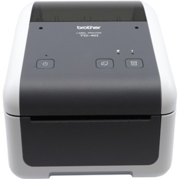 Brother TD-4410D Desktop Direct Thermal Printer - Monochrome - Label Print - USB - Serial