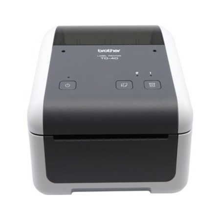 Brother TD-4410D Desktop Direct Thermal Printer - Monochrome - Label Print - USB - Serial