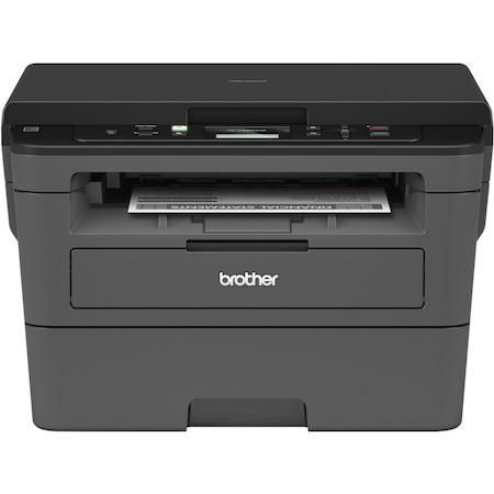 Brother HL-L2390DW Monochrome Laser Printer with Convenient Flatbed Copy & Scan, Duplex and Wireless Printing
