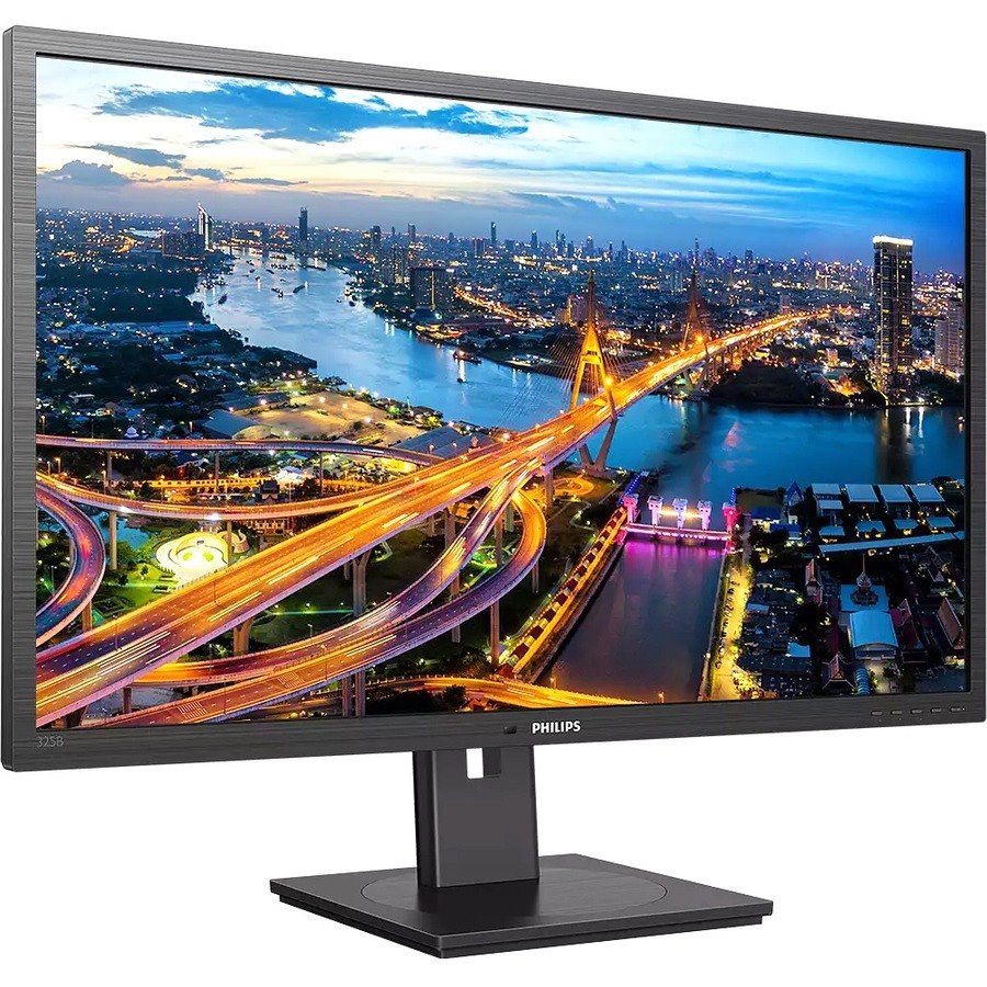 Philips 325B1L 32" Class WQHD LCD Monitor - 16:9 - Textured Black