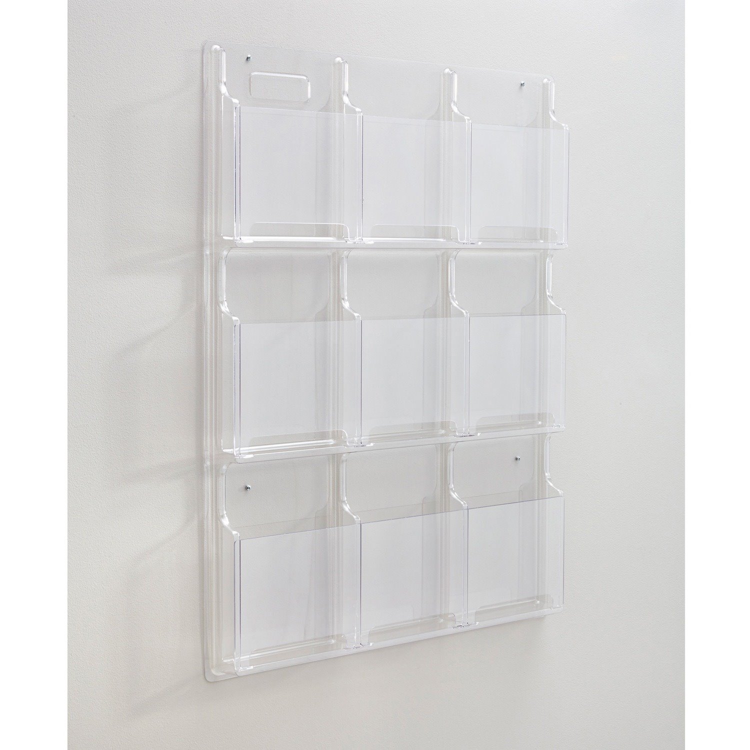 Safco 9-Pocket Magazine/Literature Display Rack