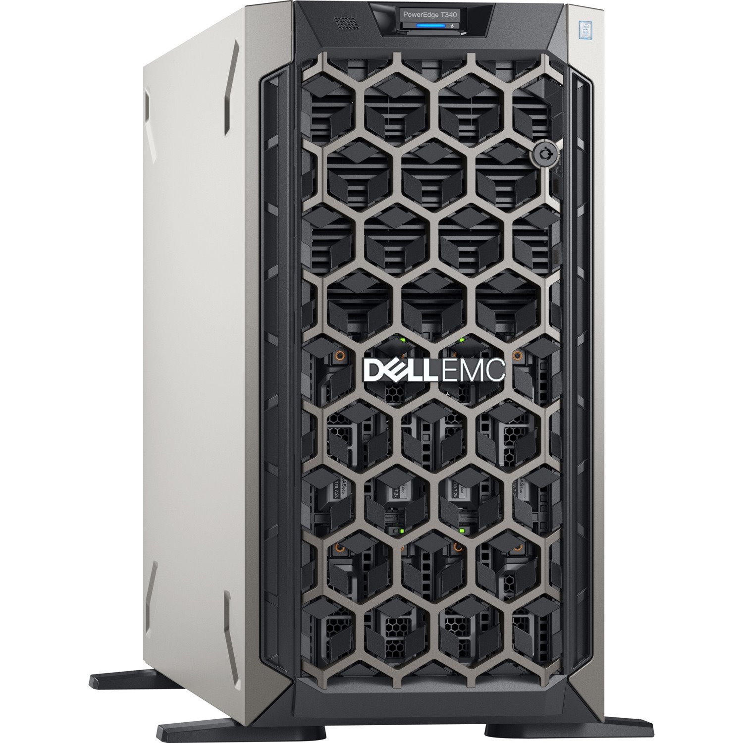 Dell EMC PowerEdge T340 5U Tower Server - 1 x Intel Xeon E-2224 3.40 GHz - 8 GB RAM - 1 TB HDD - (1 x 1TB) HDD Configuration - Serial ATA Controller - 3 Year ProSupport