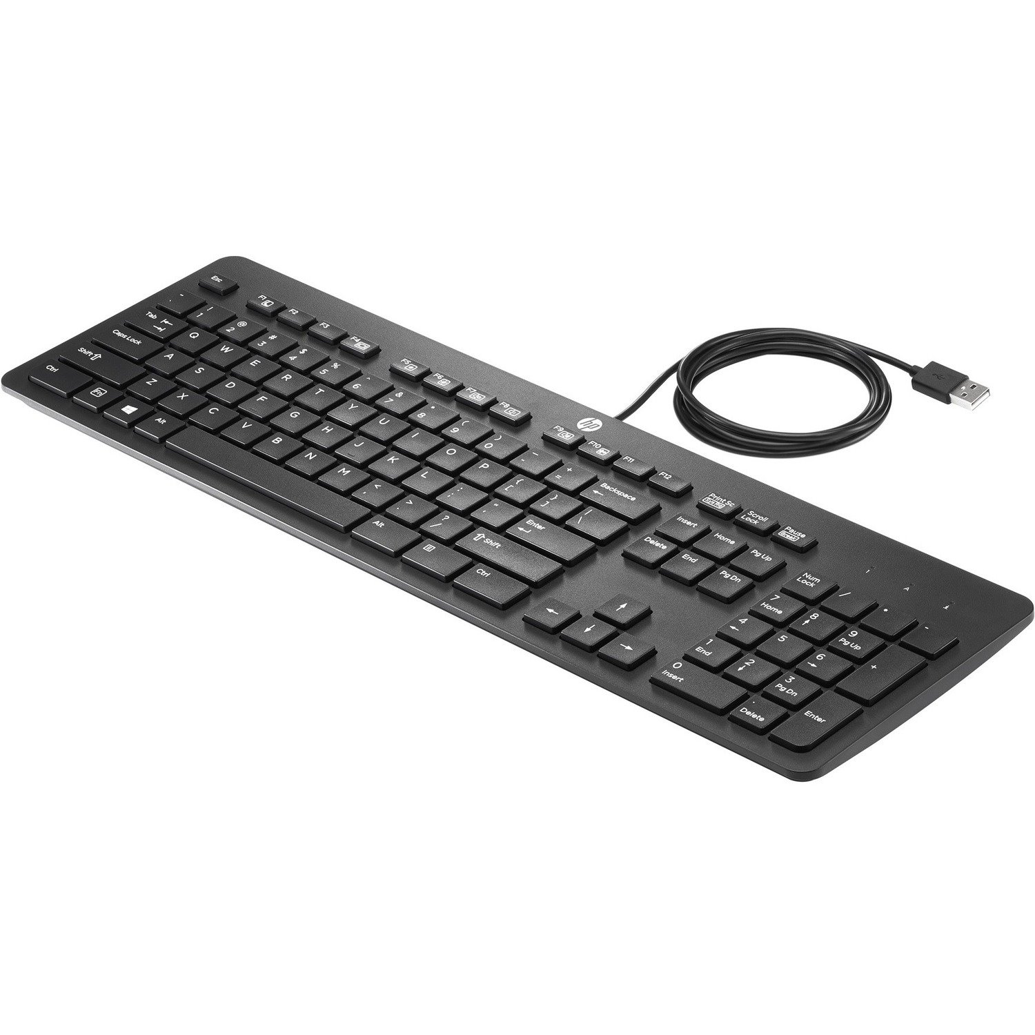 HP Business Keyboard - Cable Connectivity - USB Interface - French