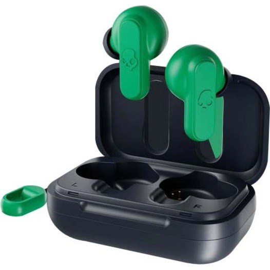 Skullcandy Dime True Wireless Earbud Earset - Green, Dark Blue