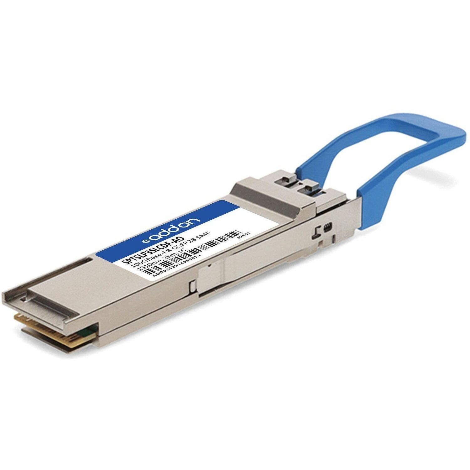 AddOn Intel&reg; SPTSLP3SLCDF Compatible TAA 100GBase-FR QSFP28 Transceiver (SMF, 1310nm, 2km, LC)