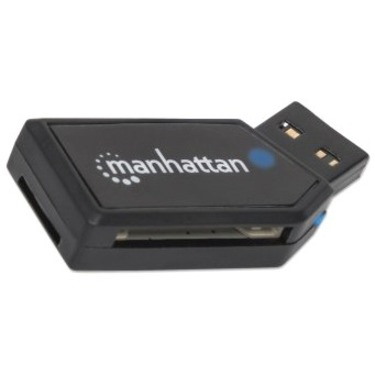 Manhattan Mini Hi-Speed USB 2.0 24-in-1 Multi-Card Reader/Writer