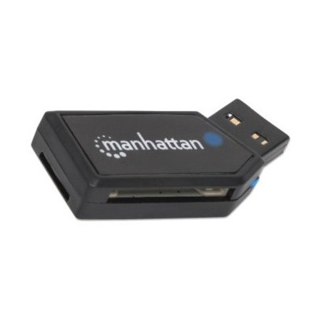 Manhattan Mini Hi-Speed USB 2.0 24-in-1 Multi-Card Reader/Writer