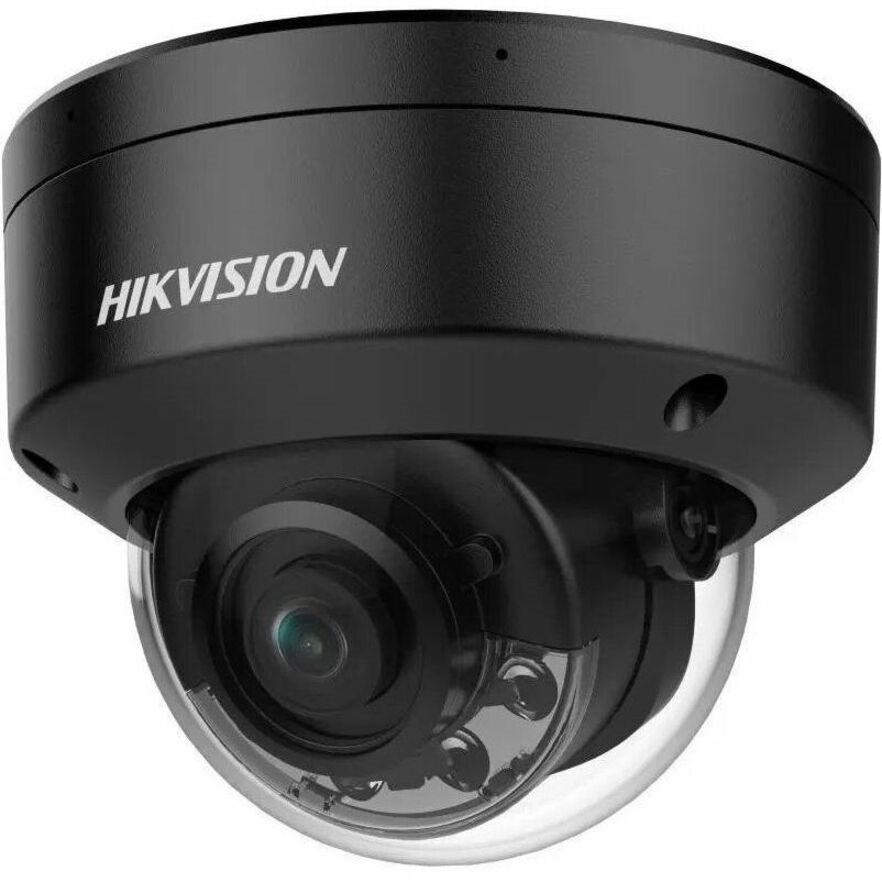 Hikvision ColorVu DS-2CD2187G2H-LI(SU) 8 Megapixel 4K Network Camera - Color - Mini Dome - Black