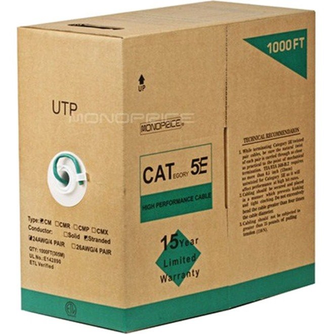 Monoprice Cat. 5e UTP Network Cable