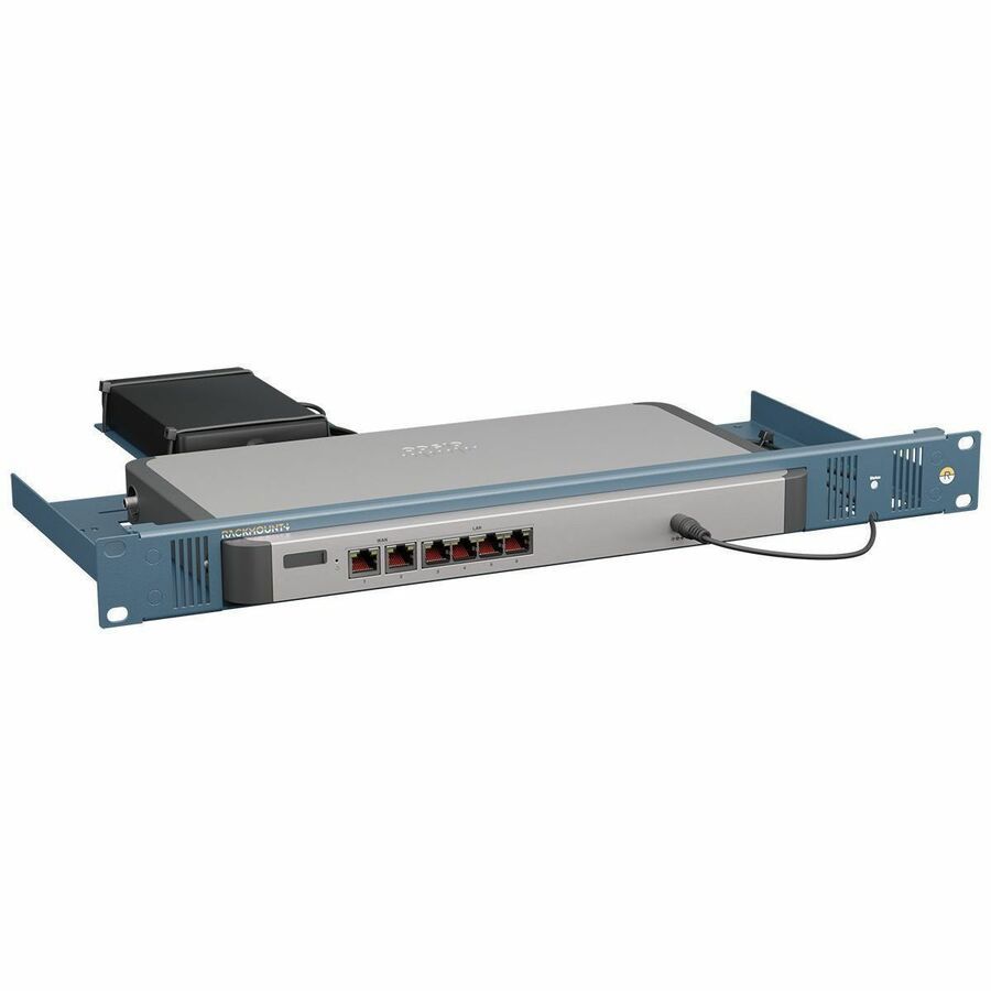RACKMOUNT.IT 1U Monteerbaar in rek Bevestigingsset voor rek voor Rek, Stroomvoorziening, Netwerkbeveiliging/Firewall-apparatuur, Antenne