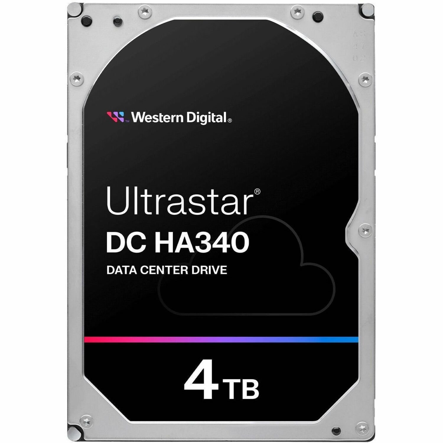 WD Ultrastar DC HA340 WUS721204BLE6L4 4 TB Hard Drive - 3.5" Internal - SATA (SATA/600) - Conventional Magnetic Recording (CMR) Method
