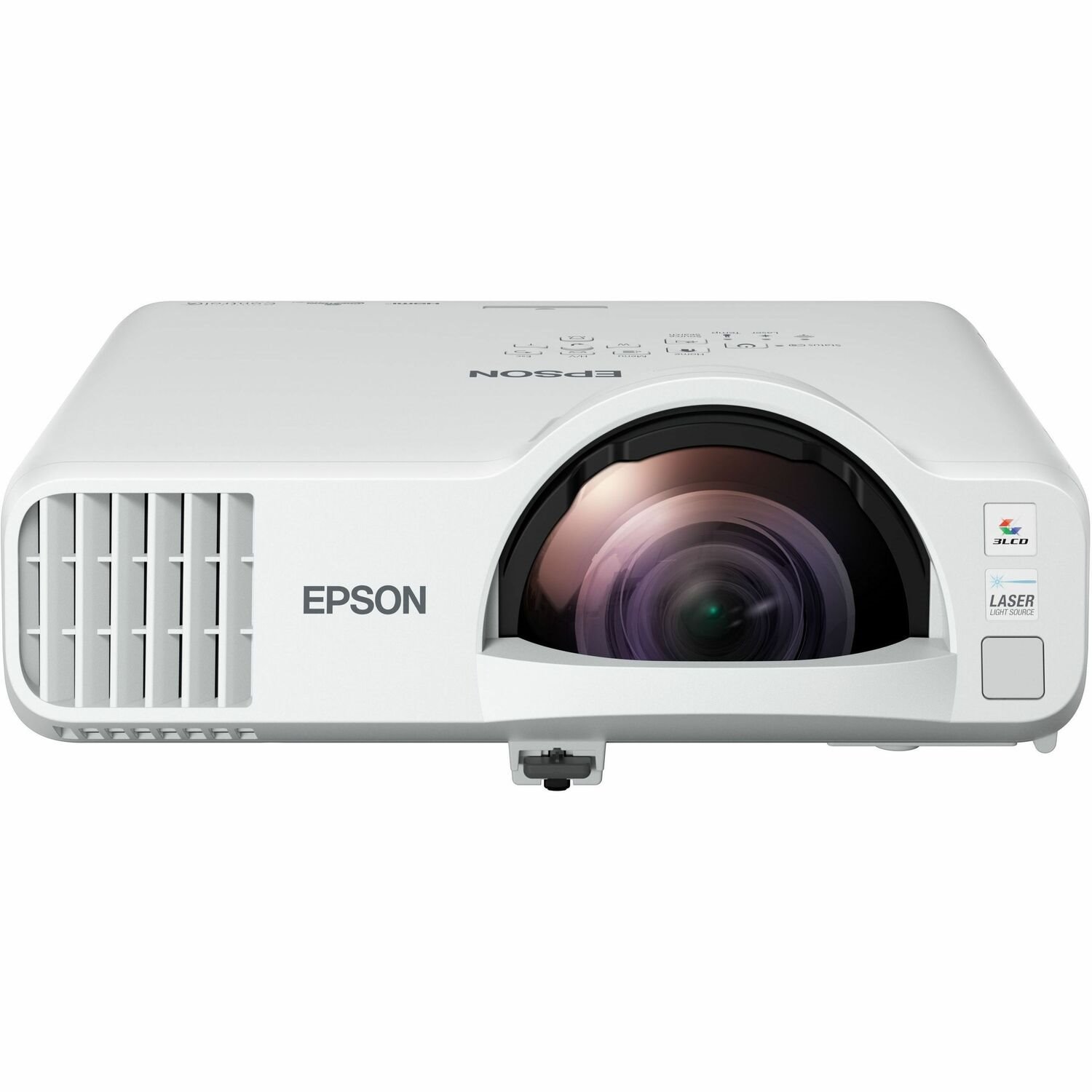 Epson EB-L210SW Short Throw 3LCD Projector - 16:10 - Wall Mountable, Ceiling Mountable, Portable, Tabletop - White