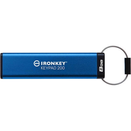 IronKey Keypad 200 8GB USB 3.2 (Gen 1) Type A Flash Drive