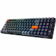 Adesso EasyTouch 1200 Keyboard - Wired/Wireless Connectivity - USB Interface - RGB LED - English (US)