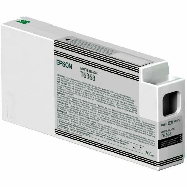 Epson UltraChrome HDR T63680N Original Inkjet Ink Cartridge - Single Pack - Matte Black - 1 Pack