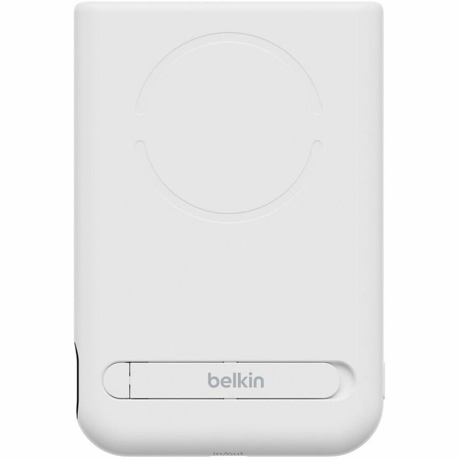 Belkin UltraCharge Pro Power Bank 10K with Magnetic Ring, White