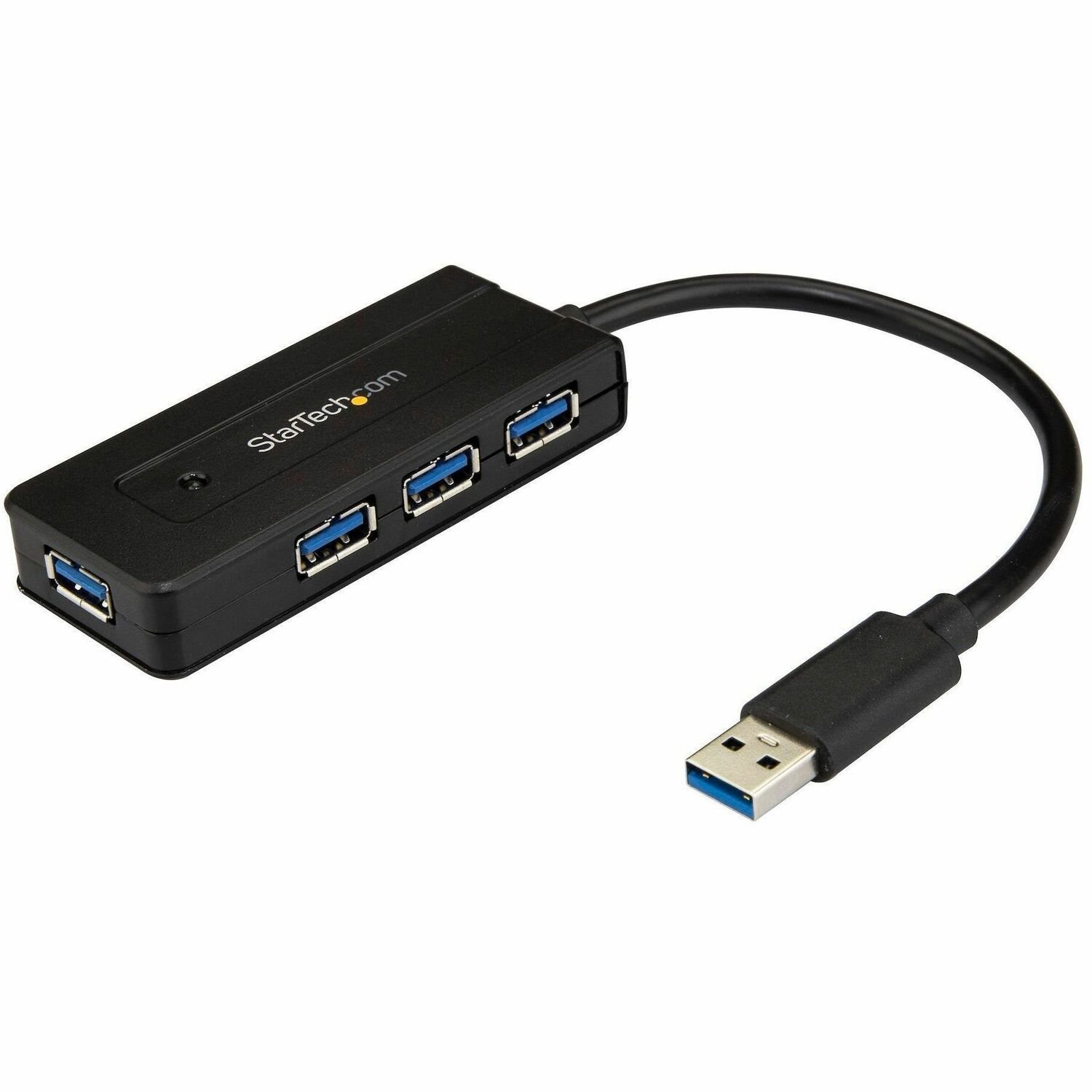 4 Port USB 3.0 Hub SuperSpeed 5Gbps met Fast Charge, Portable USB 3.1 Gen 1 Type-A Laptop/Desktop Hub, USB Bus/Self Powered
