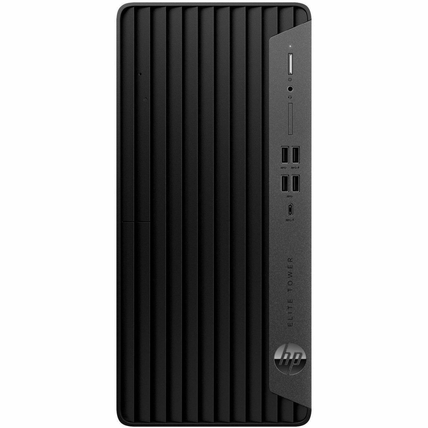 HP Elite 800 G9 Desktop Computer - Intel Core i3 14th Gen i3-14100 - 128 GB - 1 TB PCI Express NVMe SSD - Tower - Jack Black