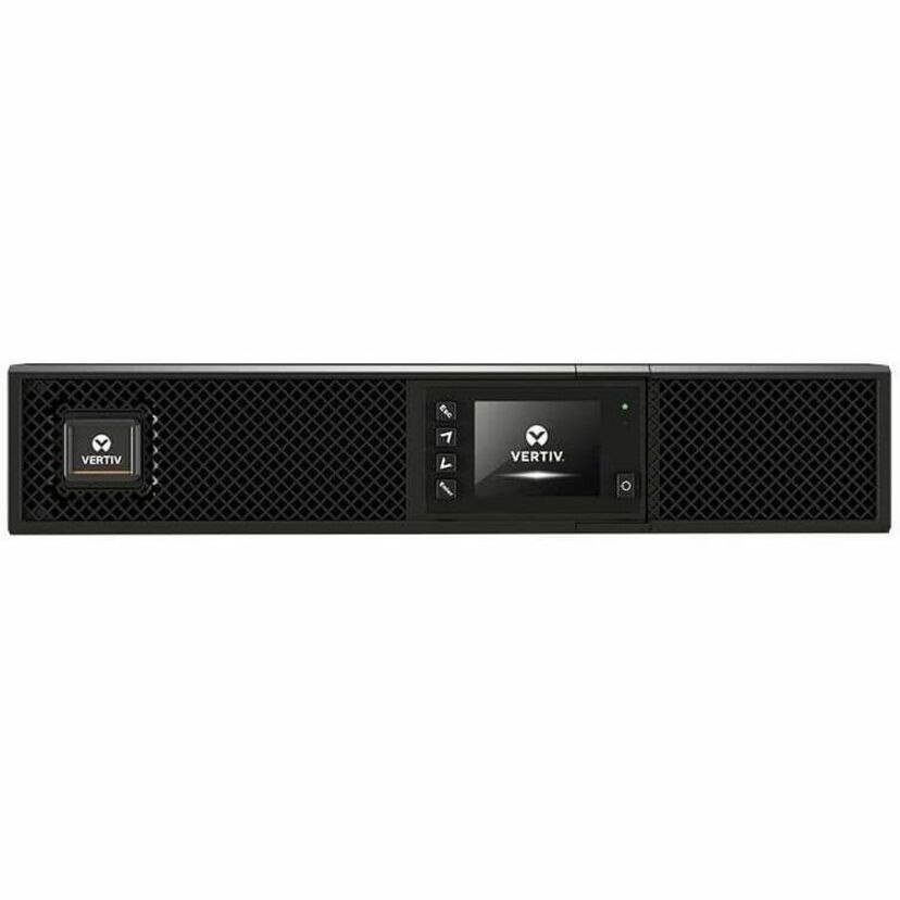 Vertiv Liebert GXT5 Double Online Conversion UPS - 1000VA/1000W| 230V| With Rackmount Kit and Intellislot RDU101 Communication Card| GXT5-1000IRT2UXLN