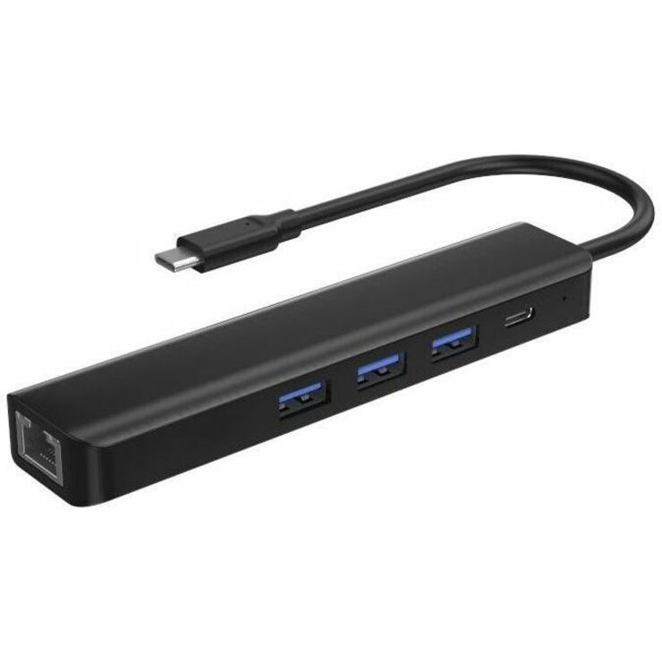 4XEM USB 3.0 5-in-1 Ethernet, USB-A and USB-C Docking Station with Power Delivery and 2FT extended cable
