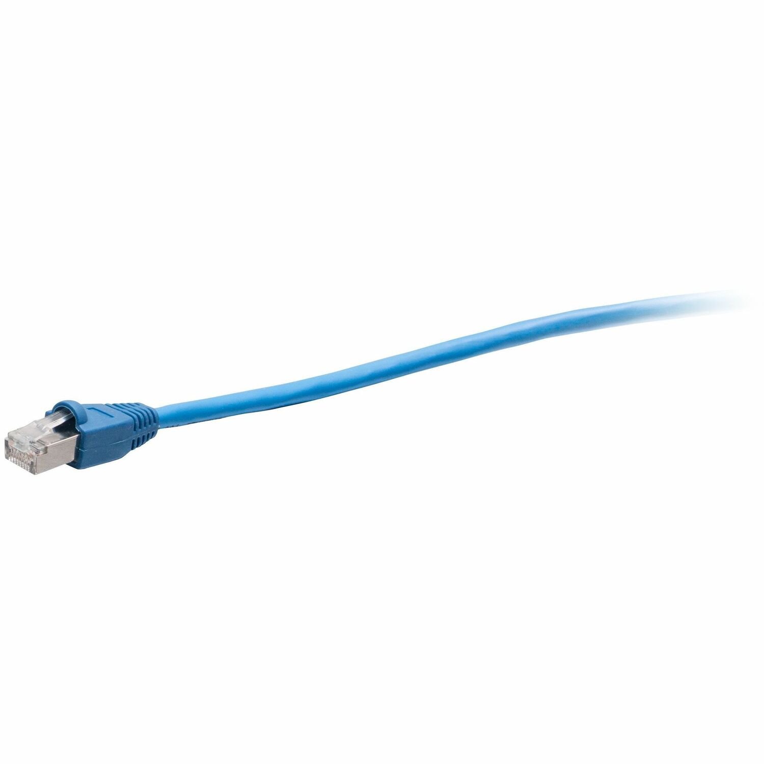 C2G 25ft Cat5e Snagless Shielded Ethernet Cable - TAA Compliant F-Series Blue - Patch cable - RJ-45 (M) to RJ-45 (M)