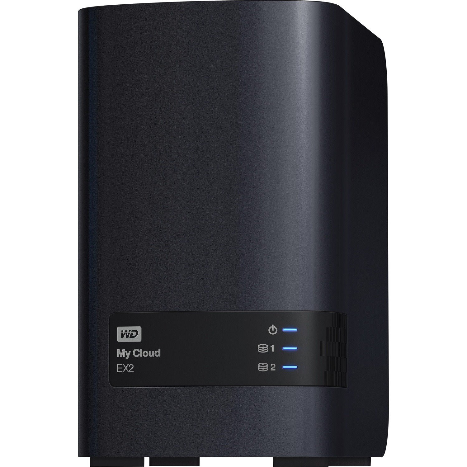 WD My Cloud EX2 WDBVBZ0040JCH-EESN 2 x Total Bays NAS Storage System - 4 TB HDD - Marvell 1.20 GHz - 512 MB RAM - DDR3 SDRAM Tower