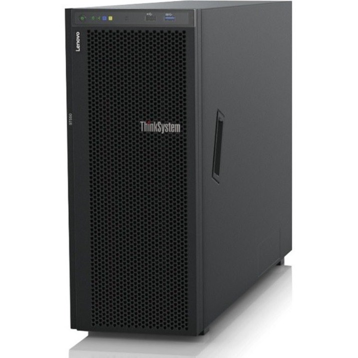 Lenovo ThinkSystem ST550 7X10A0B0NA 4U Tower Server - 1 x Intel Xeon Silver 4214 2.20 GHz - 16 GB RAM - 12Gb/s SAS, Serial ATA/600 Controller