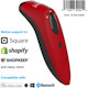 SocketScan® S700, 1D Imager Barcode Scanner, Red