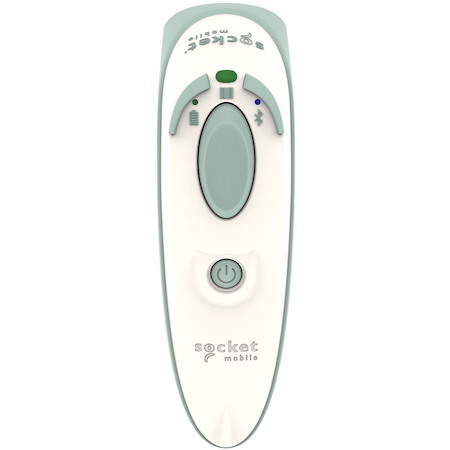 Socket Mobile DuraScan D755 Healthcare Handheld Barcode Scanner - Wireless Connectivity - Green, White