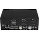 StarTech.com 2 Port Dual DisplayPort USB KVM Switch with Audio