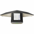Poly Trio C60 IP Conference Station - Corded/Cordless - Bluetooth, Wi-Fi - 5 Multiple Conferencing - Tabletop - Black