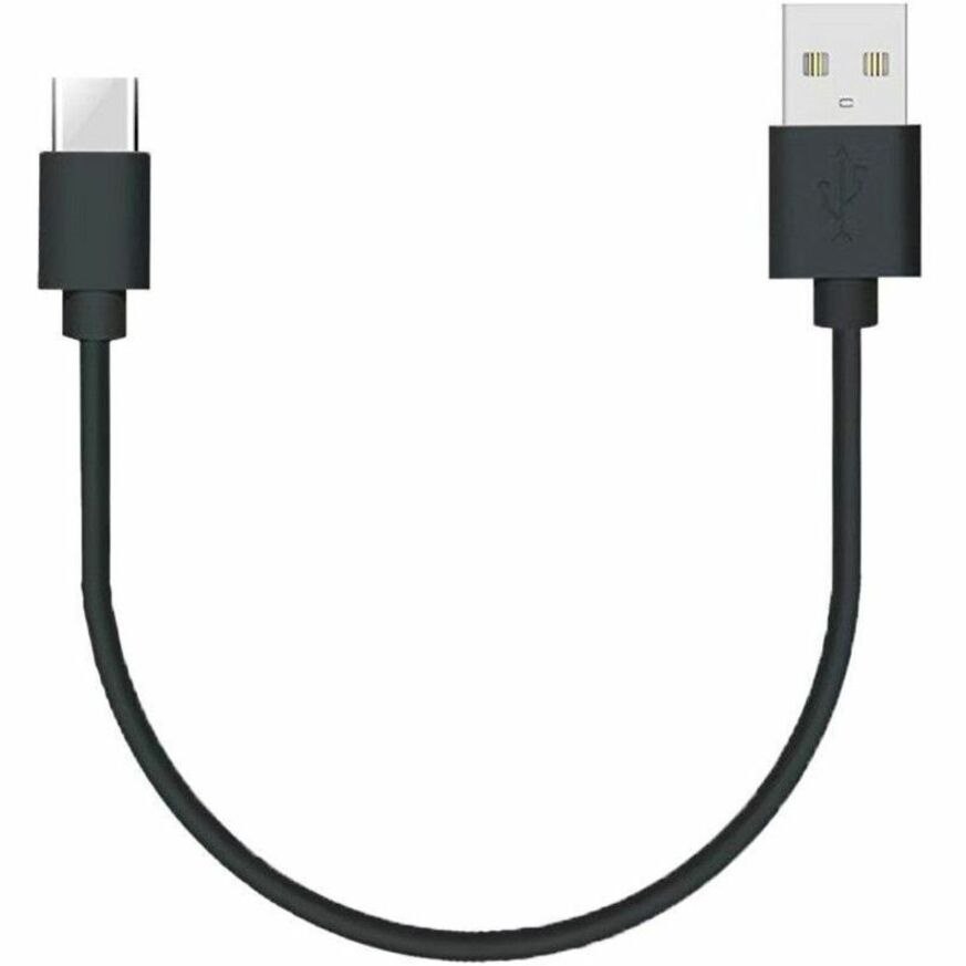 4XEM 1FT USB-A to USB-C Power Delivery Cable - Black