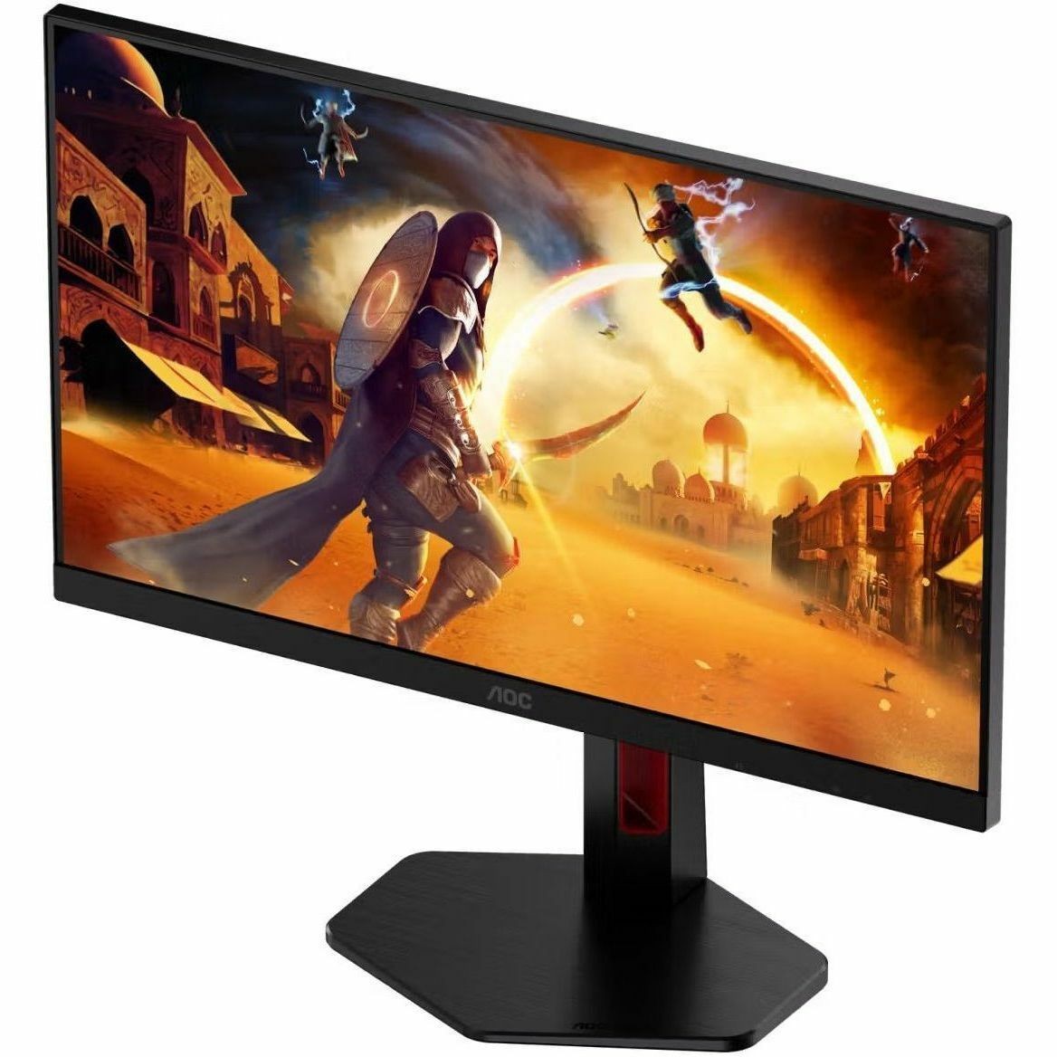 AOC AGON 24G4ZR 24" Class Full HD Gaming LED Monitor - 16:9 - Black, Red