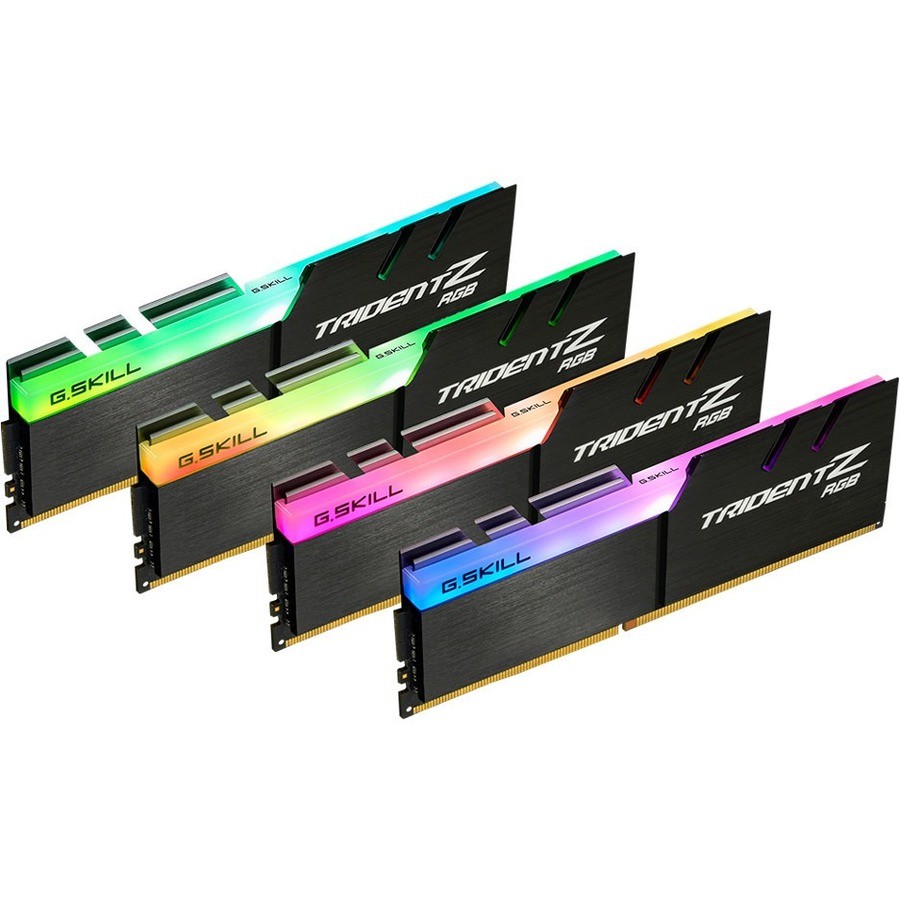 G.SKILL Trident Z RGB RAM Module for Motherboard, Desktop PC - 128 GB (4 x 32GB) - DDR4-3600/PC4-28800 DDR4 SDRAM - 3600 MHz - CL18 - 1.35 V