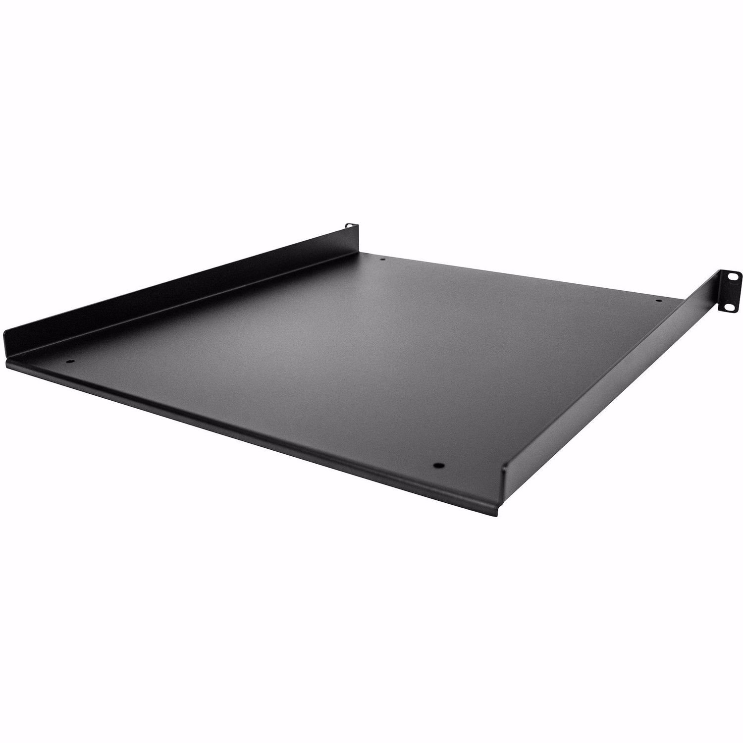 StarTech.com 1U Server Rack Cabinet Shelf - Fixed 20" Deep Cantilever Rackmount Tray for 19" Data/AV/Network Enclosure w/cage nuts, screws