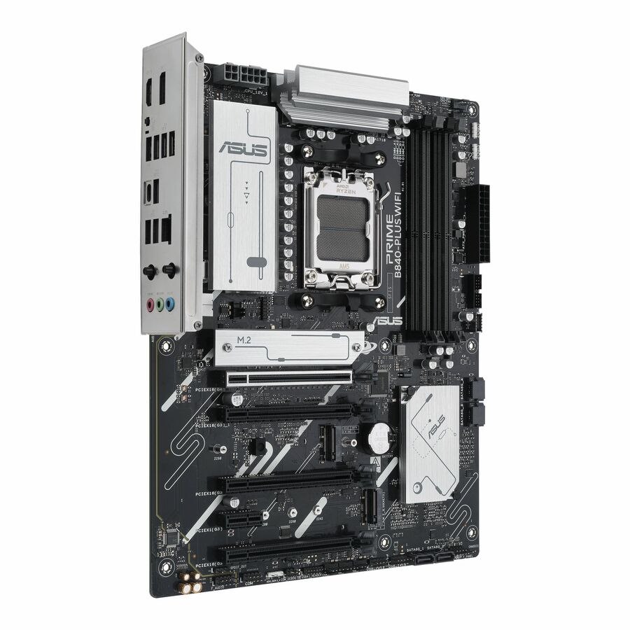 Asus Prime B840-PLUS WIFI-CSM Gaming Desktop Motherboard - AMD B840 Chipset - Socket AM5 - ATX