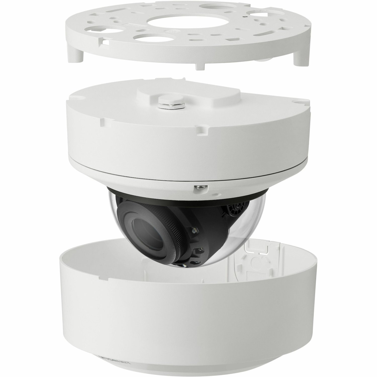 Wisenet XNV-C9083R Outdoor 4K Network Camera - Color - Dome - White - TAA Compliant