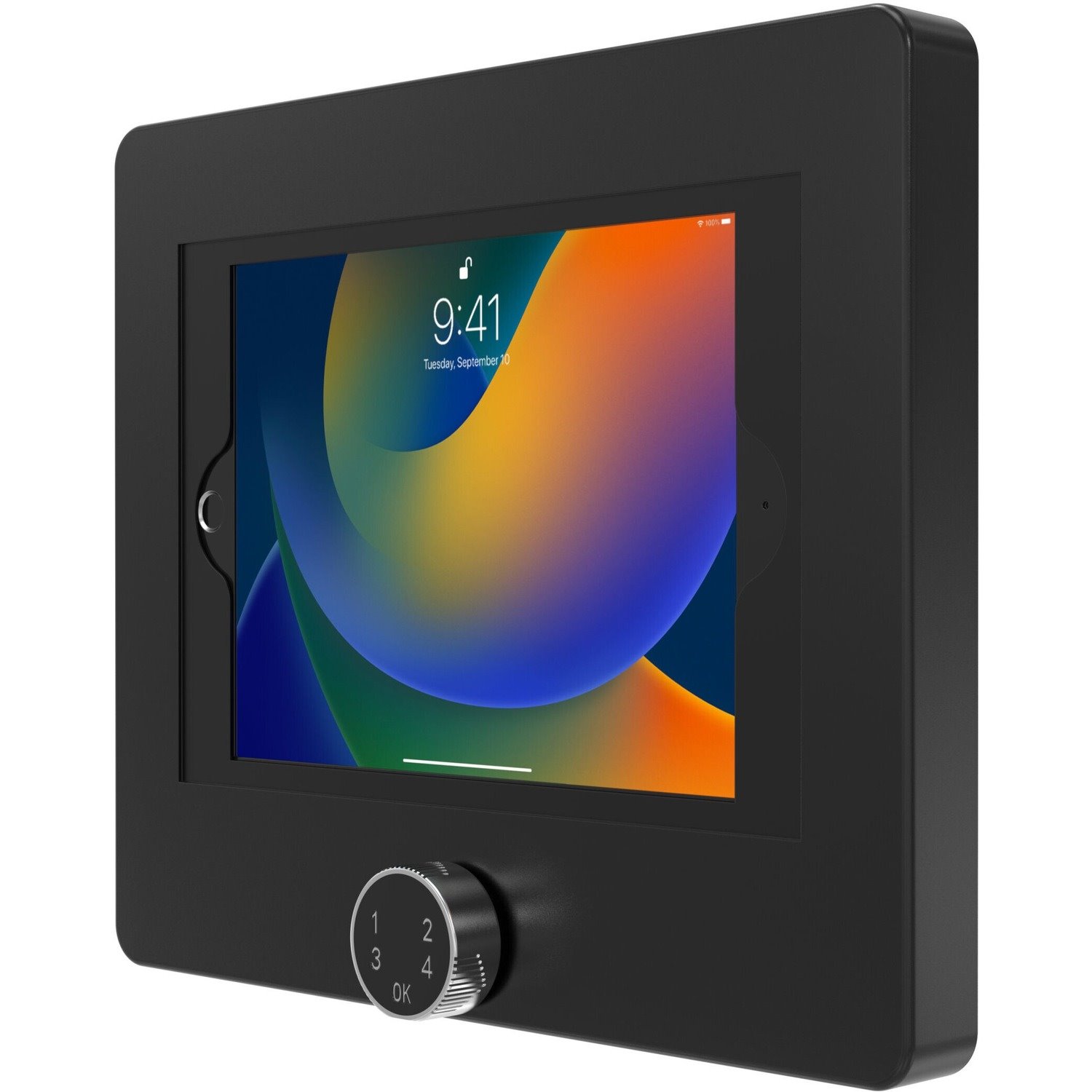 CTA Digital Mounting Enclosure for Tablet - Black