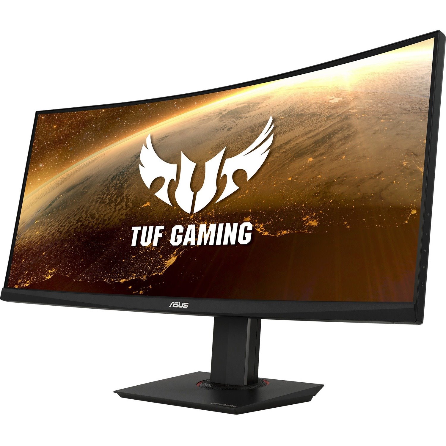 TUF VG35VQ 35" Class WQHD Curved Screen Gaming LCD Monitor - 21:9 - Black