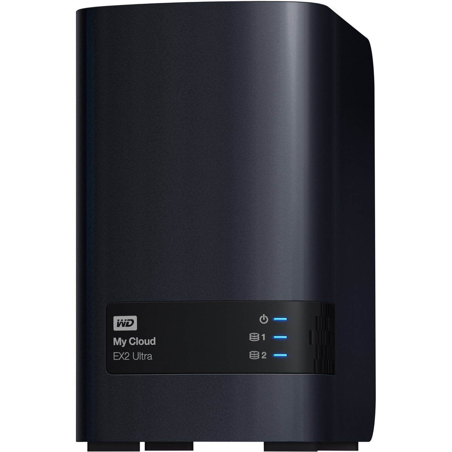 WD My Cloud EX2 Ultra WDBVBZ0160JCH-SESN 2 x Total Bays SAN/NAS Storage System - 16 TB HDD - Marvell Armada 385 385 Dual-core (2 Core) 1.30 GHz - 1 GB RAM - DDR3 SDRAM Desktop