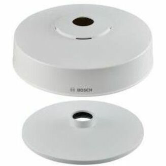 Bosch Mounting Plate for Wall Mount, Pipe Mount, Network Camera - Signal White