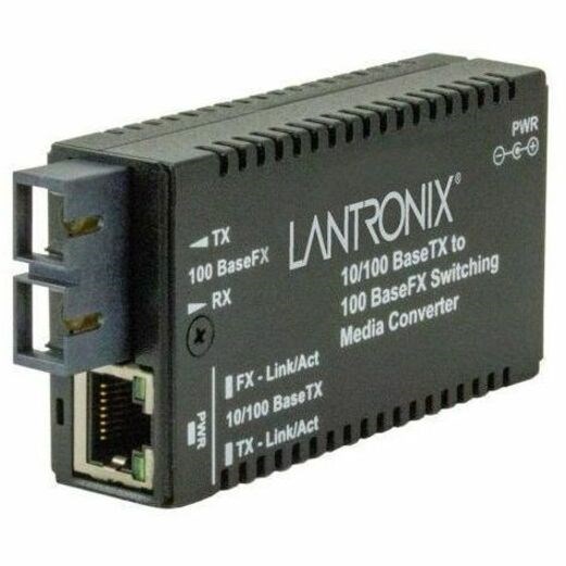 Lantronix M/E-PSW-FX-02(SM) Transceiver/Media Converter