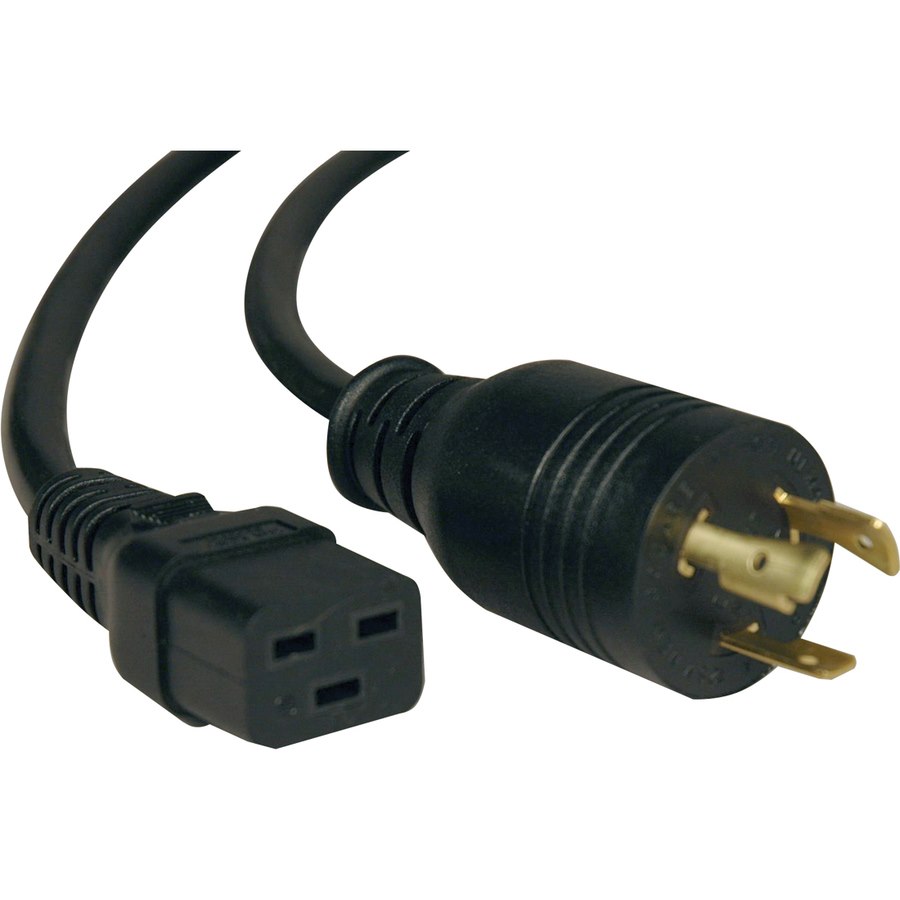 Eaton Tripp Lite Series Power Cord, C19 to NEMA L5-20P - Heavy-Duty, 20A, 125V, 12 AWG, 10 ft. (3.05 m), Black