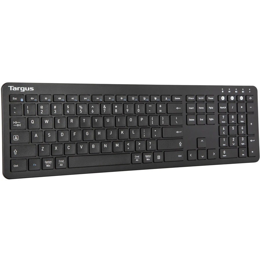 Targus Full-Size Multi-Device Bluetooth Antimicrobial Keyboard