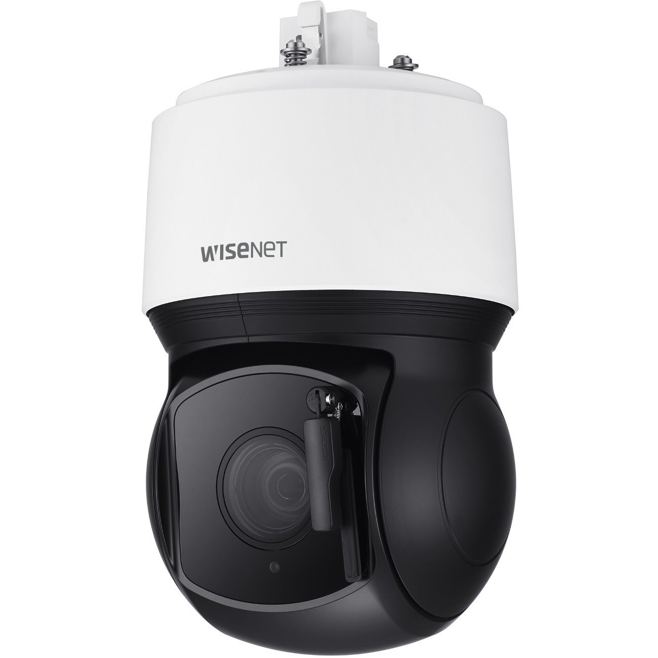 Wisenet XNP-8300RW 6 Megapixel Outdoor Network Camera - Color, Monochrome - Dome - White, Black