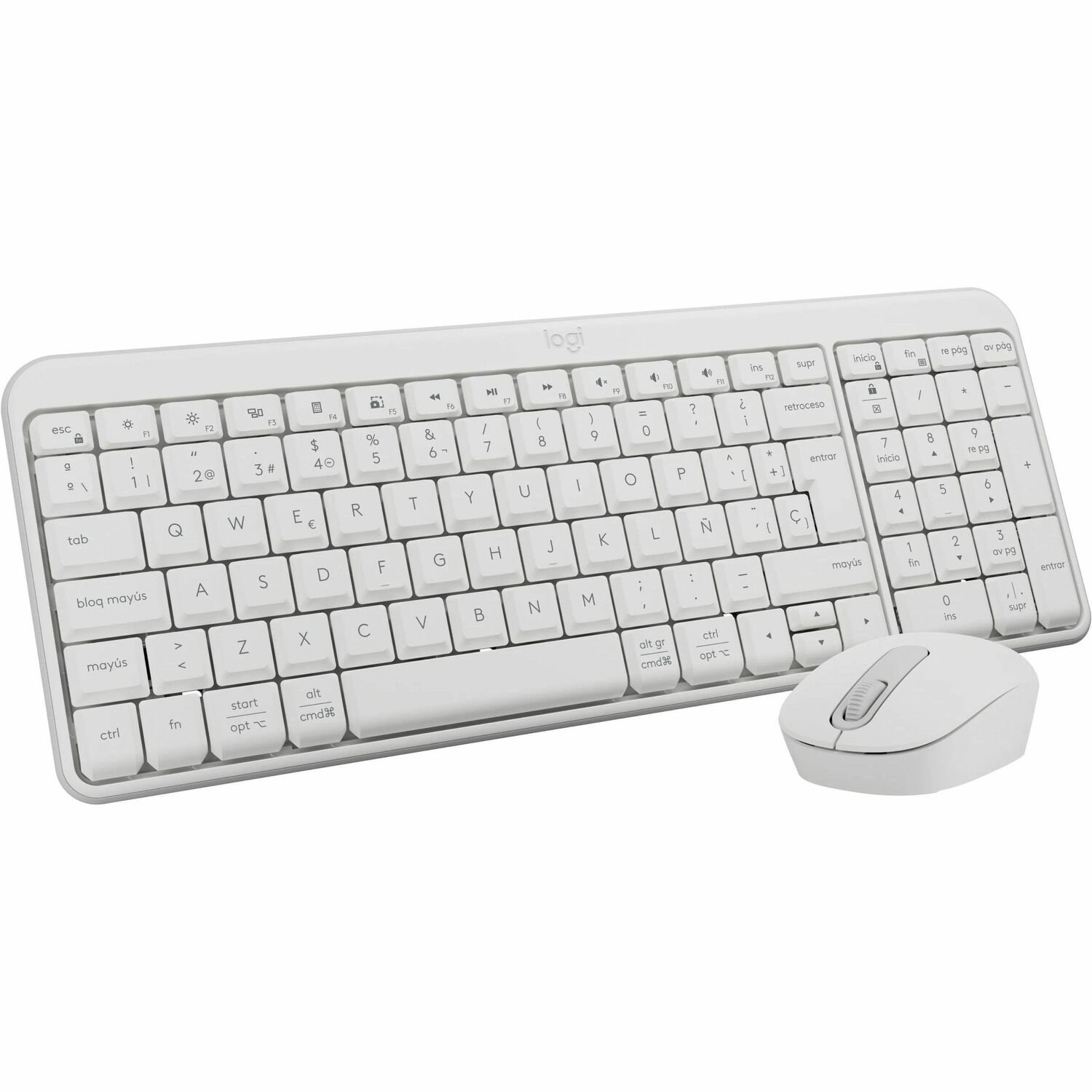 Logitech MK250 Toetsenbord en muis - QWERTY - Spaans