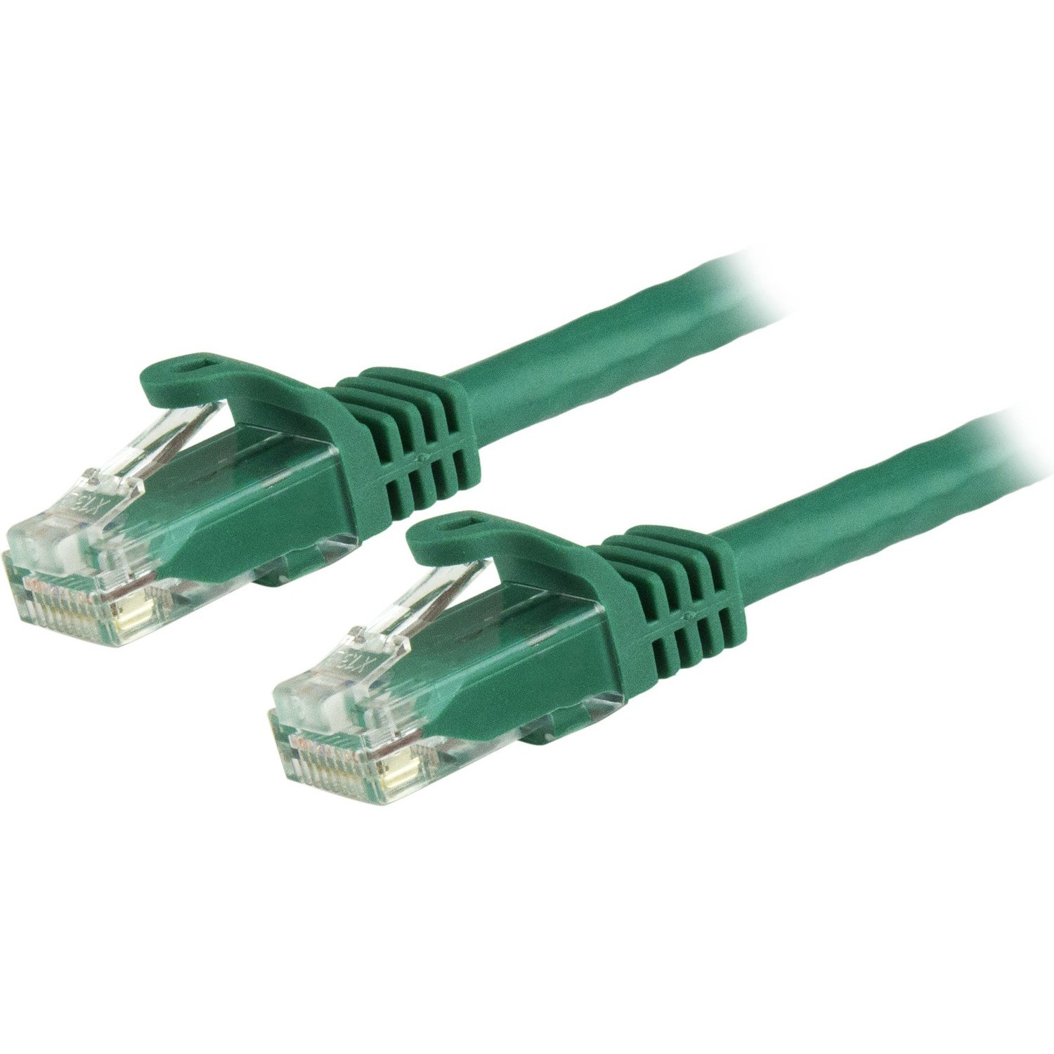 STARTECH.COM 0.5M CAT6 ETHERNET CABLE GREEN 650MHZ 100W SNAGLESS PATCH CORD, LTW